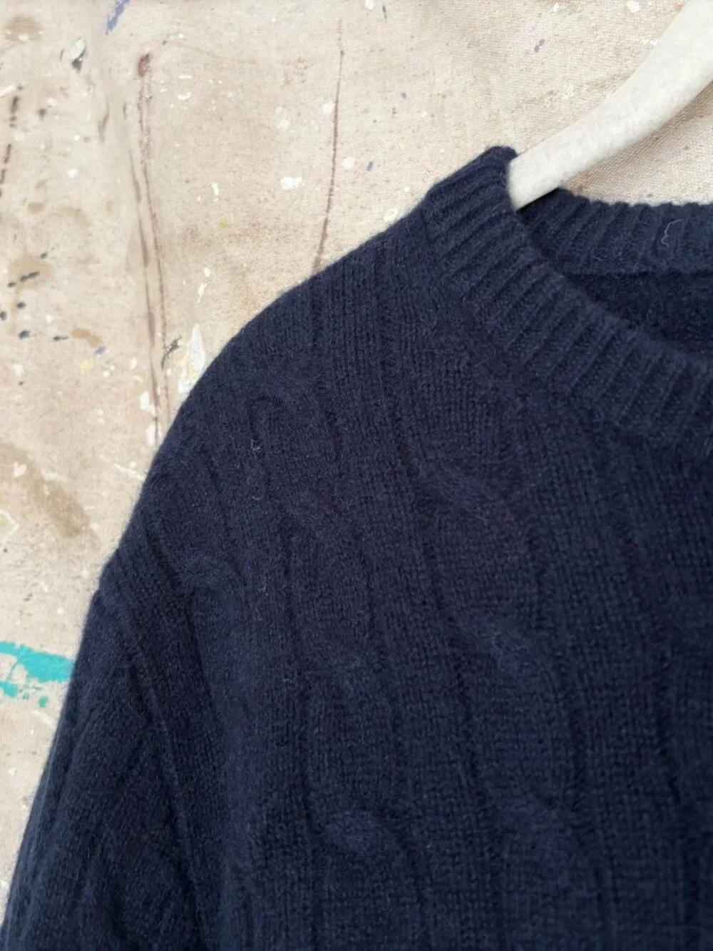 J Crew Cashmere Cable-Knit Sweater